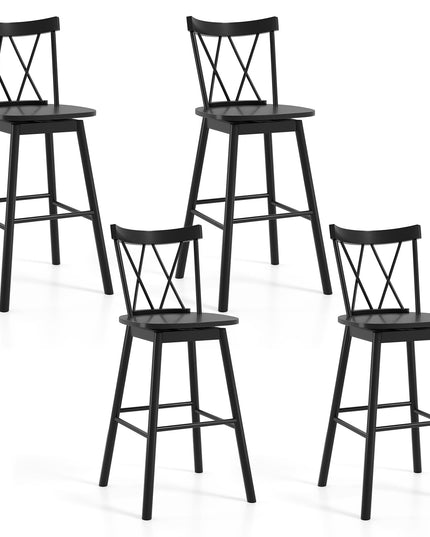Giantex Windsor Bar Stools Set of 2/4(29"/24")