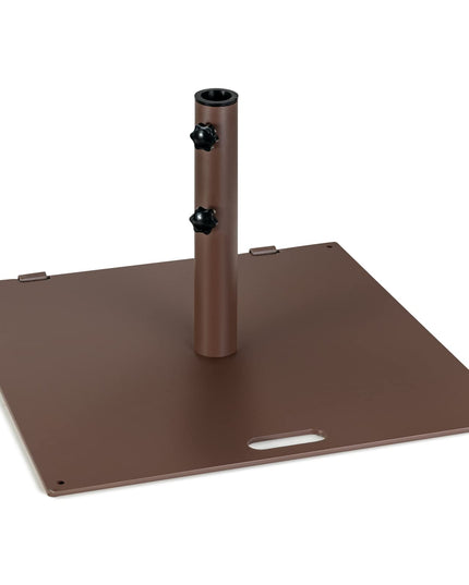 50lbs Steel Patio Umbrella Base with 2 Tightening Knobs