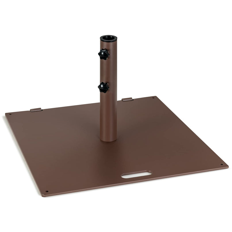 50lbs Steel Patio Umbrella Base with 2 Tightening Knobs