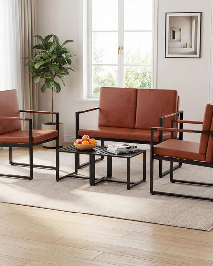 Giantex Lot de 2 chaises d'appoint modernes pour salon