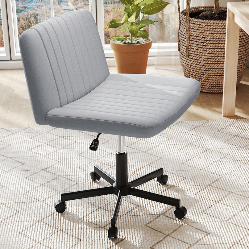 Giantex Criss Cross Chair with Wheels for Home