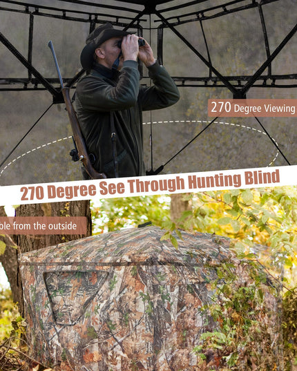Giantex Ground Blinds for Deer Hunting - Portable Hunting Blind