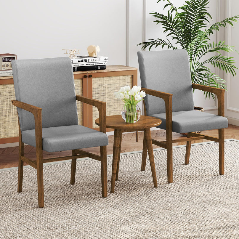 Giantex Mid Century Modern Dining Chairs Set of 2/4