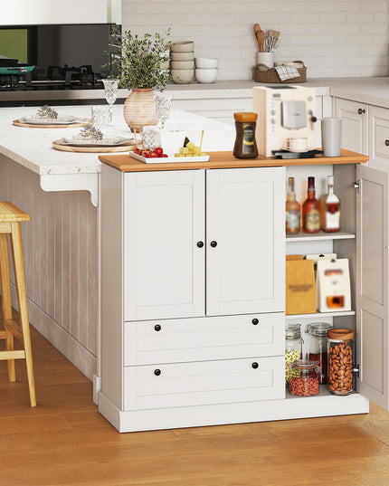 Giantex Buffet Cabinet with Storage for Coffee Bar Dining Living Room Entryway