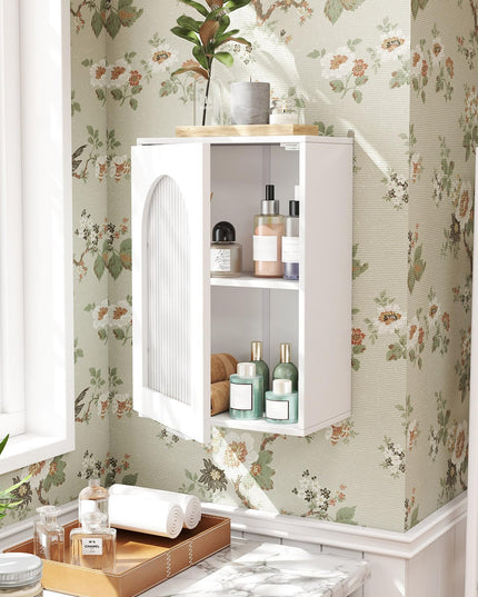 Giantex Wall Mounted Bathroom Cabinet for Living Room Laundry
