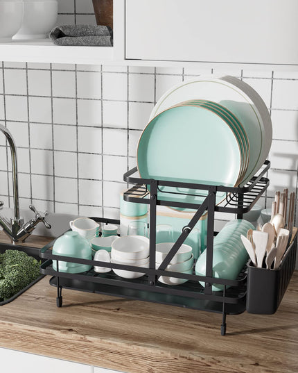 Giantex Collapsible Drying Rack & Drainboard Set