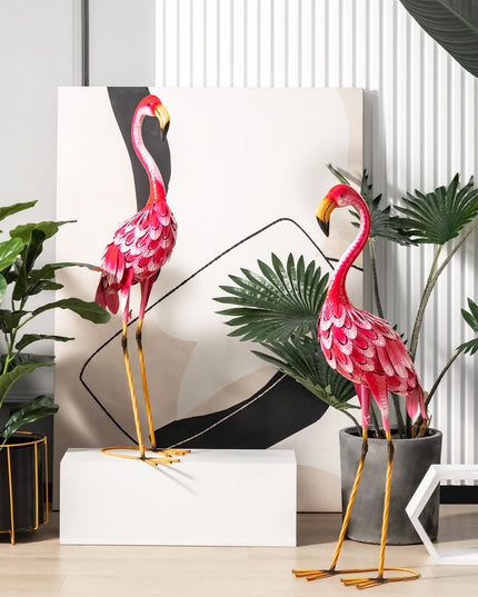 Giantex Flamingo Garden Statues Set of 2