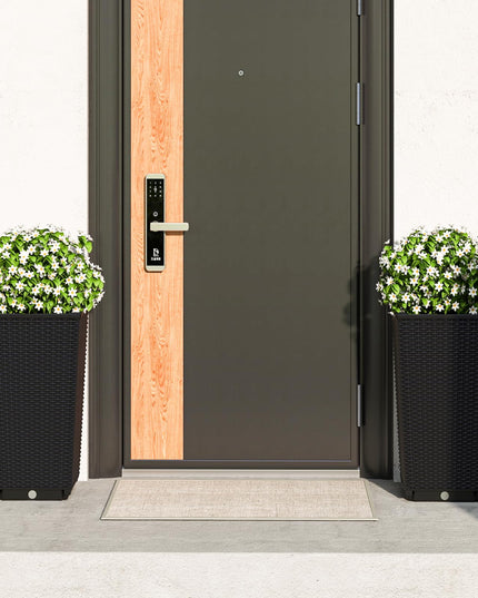 Giantex Tall Planters Set of 2 24”H Tapered Rattan Planter