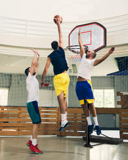 Giantex Portable Basketball Hoop 10 Ft Indoor Outdoor Adjustable Height 6.5'-10'