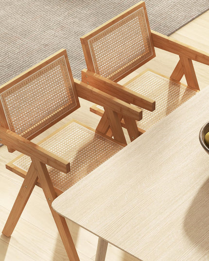 Giantex Rattan Accent Chair Set of 2