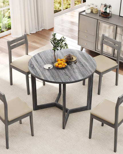 Giantex 36" Round Dining Table for 4