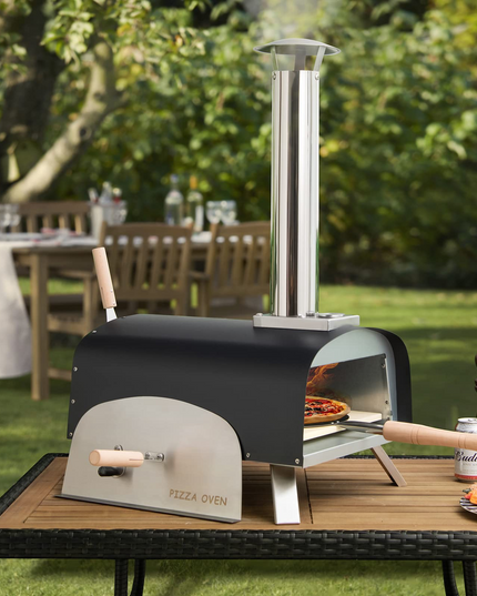 Giantex Pizza Oven, Outdoor Wood Fired Pizza Oven