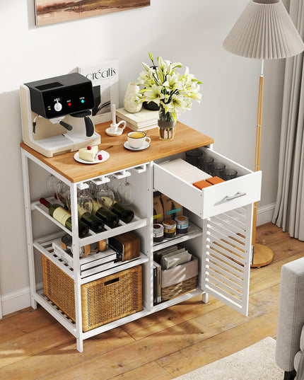 Giantex Kitchen Island with Storage Cabinet for Dining Living Room