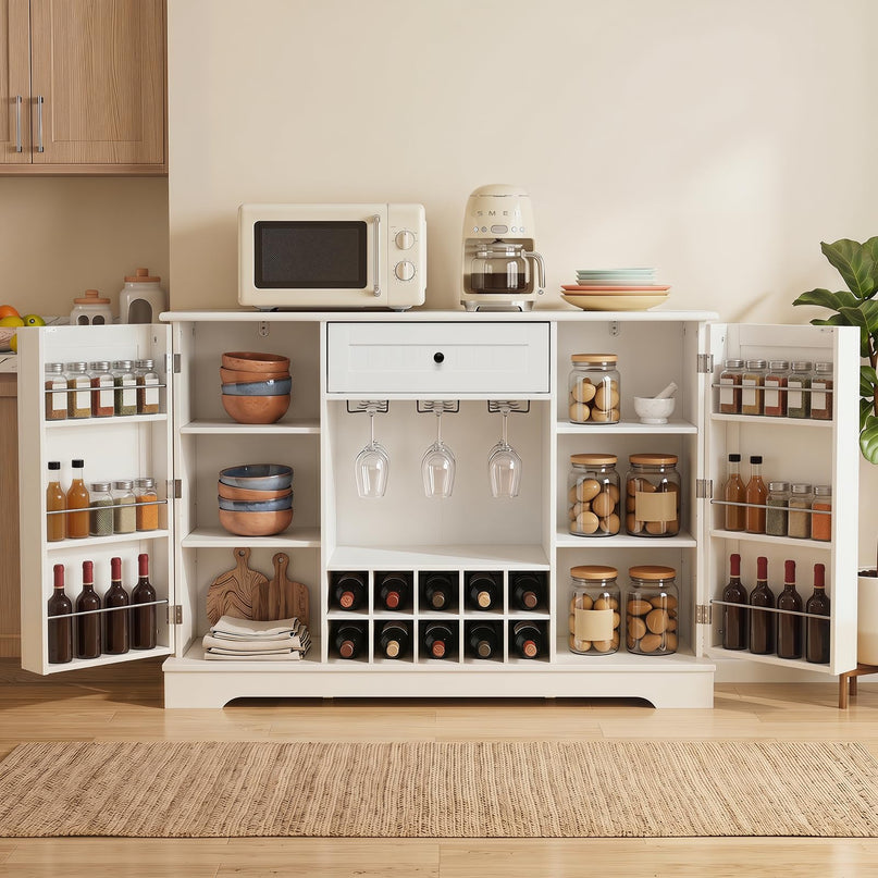 Giantex 47.2" Sideboard Buffet Cabinet for Living Room