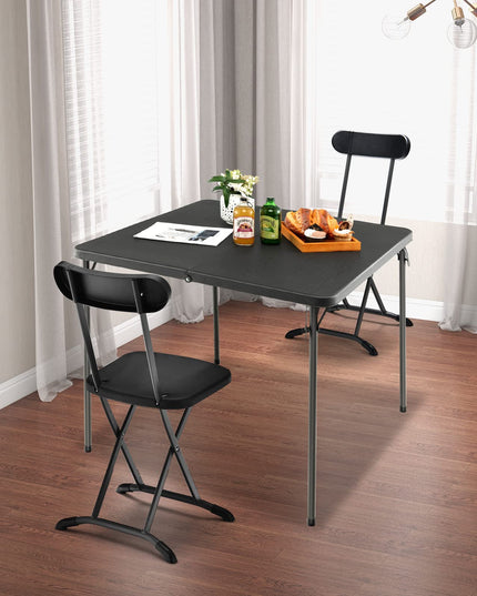 Giantex Portable Folding with All Weather HDPE Tabletop for Beach
