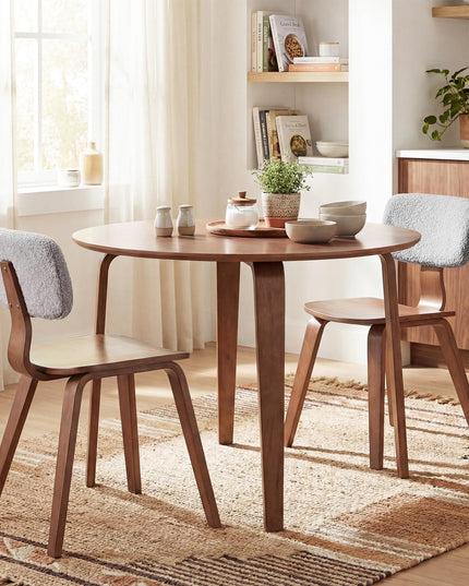Giantex 37.5" Round Dining Table Set for Small Apartment