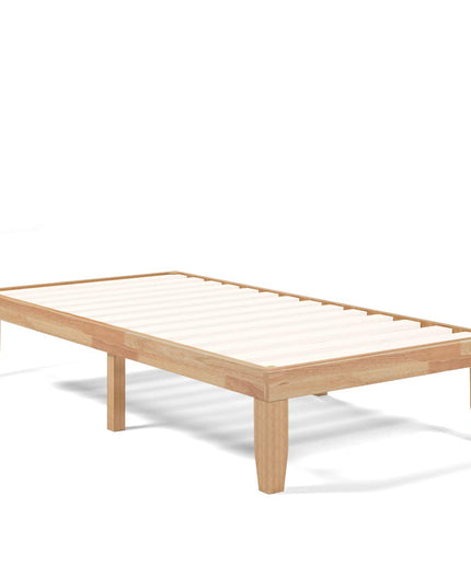 No Box Spring Needed 14 Inch Solid Wood Platform Bed Frame