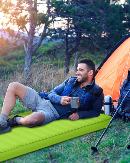 Lightweight Compact Air Mattress w/Carry Bag