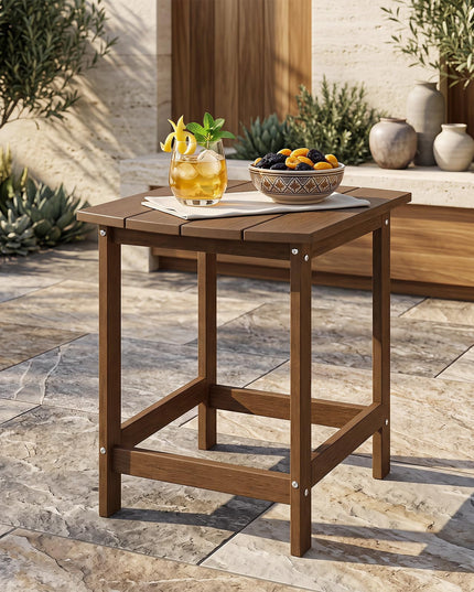 Giantex 18” Side Table Outdoor Small Patio Table Adirondack Table