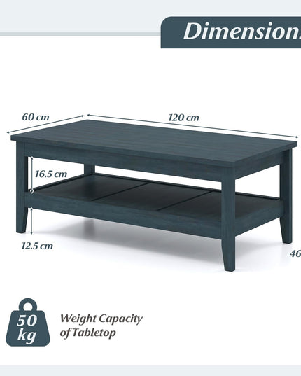 Giantex Mid Century Modern Coffee Table for Reception