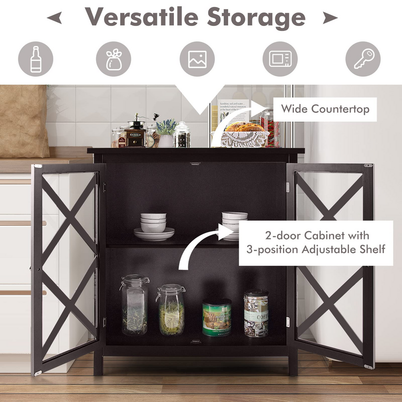 Giantex Buffet Cabinet with Storage, Kitchen Sideboard