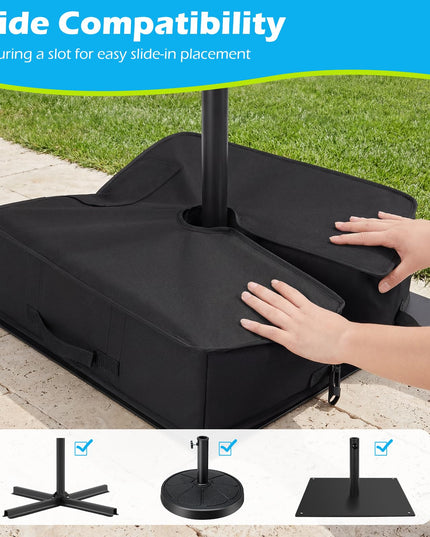 Giantex Outdoor Wind-Resistant  Umbrella Base Weight Stabilizer Sandbag
