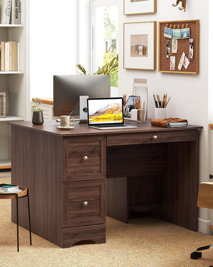 Giantex Computer Desk with 2 Drawers