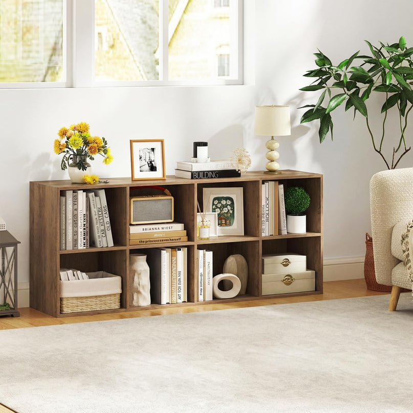 Giantex 8-Cube Bookcase with Anti-Tipping Kits