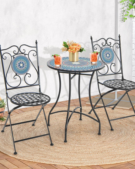 Giantex Bistro Table and Chairs Set of 2