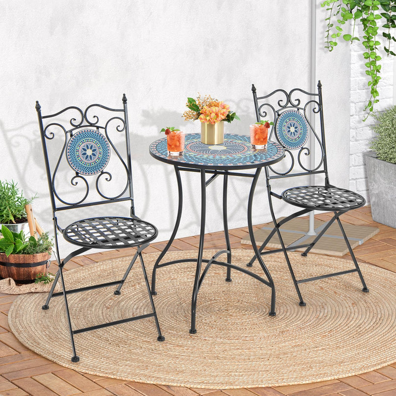 Giantex Bistro Table and Chairs Set of 2