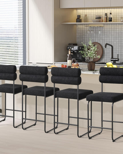 Giantex 26" Counter Height Bar Stools Set of 2/4