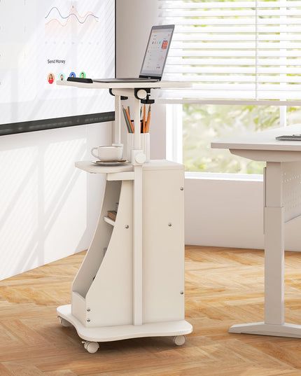 Giantex Mobile Podium Stand
