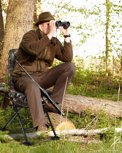 Giantex Hunting Chairs for Blinds - 360° Swivel Silent Hunter Chair