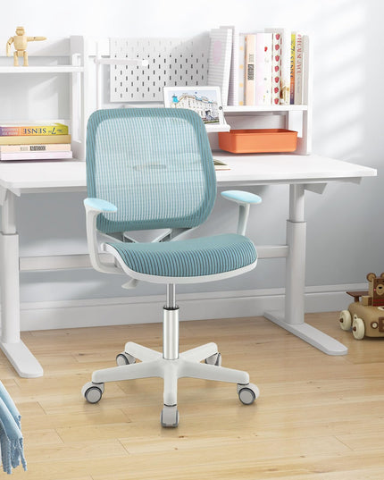 Giantex Kids Desk Chair, Children Armrest Computer Chair with Sit-Lock Wheels