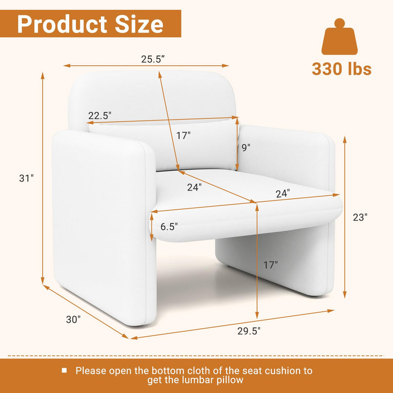 Giantex Modern Accent Chair