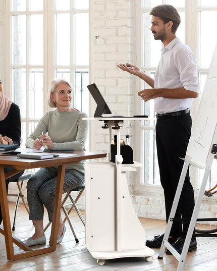 Giantex Mobile Podium Stand