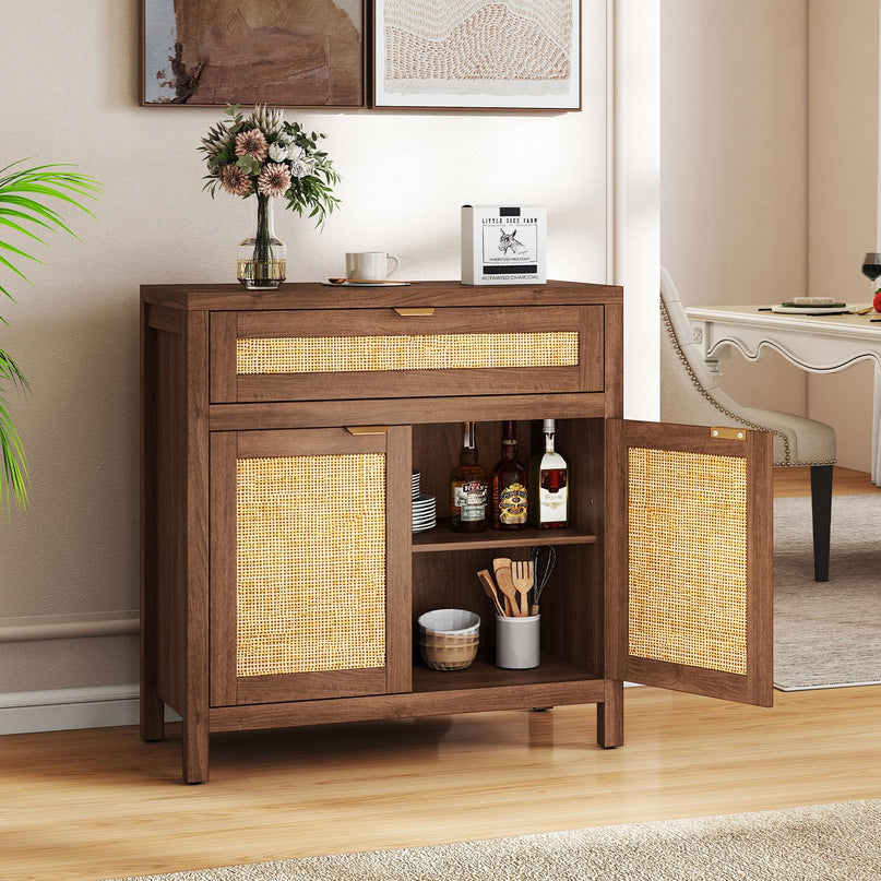Giantex Sideboard Buffet Cabinet w/ 2 Doors