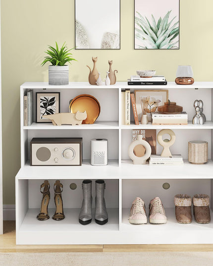 Giantex Storage Bench with Shelf for Living Room