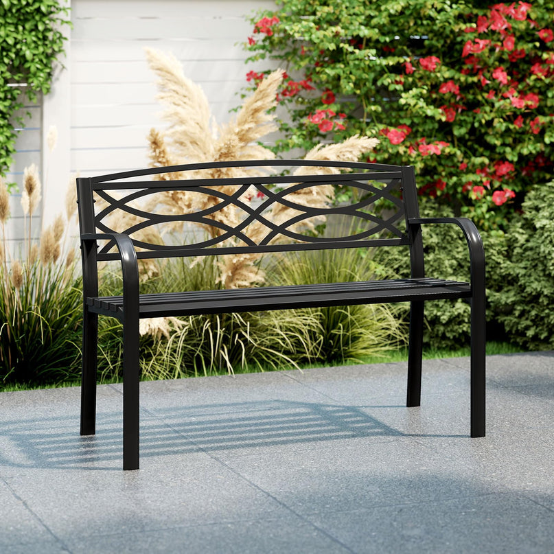 Giantex Outdoor Bench, 45.5” Patio Garden Bench