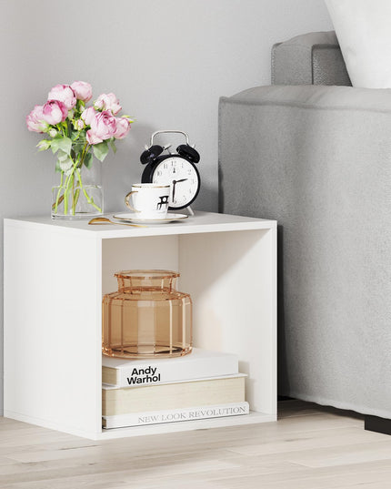 Giantex White Cubby Bookcase