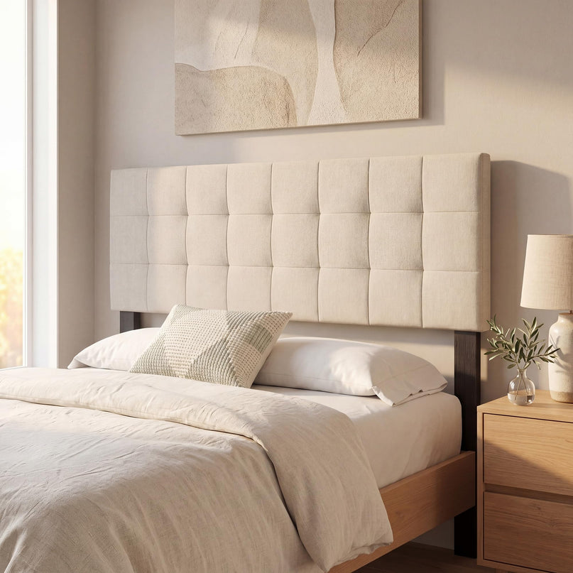 Giantex Linen Upholstered Headboard