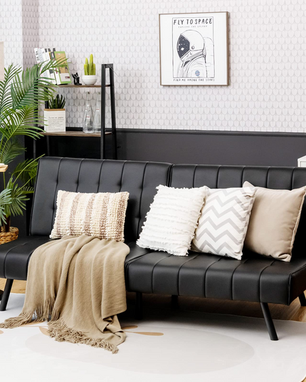 Giantex Convertible Sofa Bed, Futon Sleeper Couch