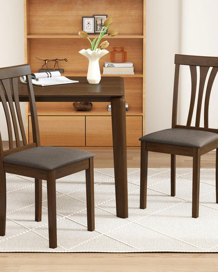 Giantex Wooden Dining Chairs Set for Living Room