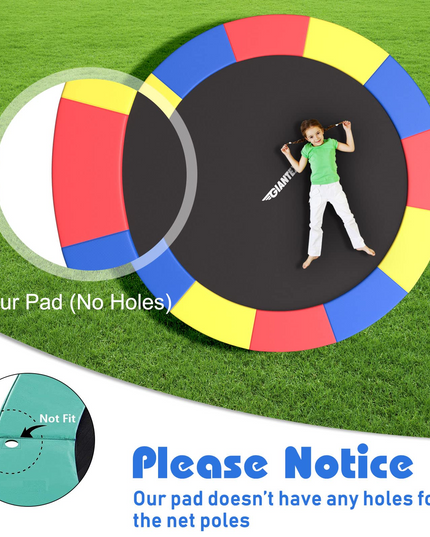 Giantex Trampoline Pad, Tear-Resistant Edge Cover Springs Protection Pad
