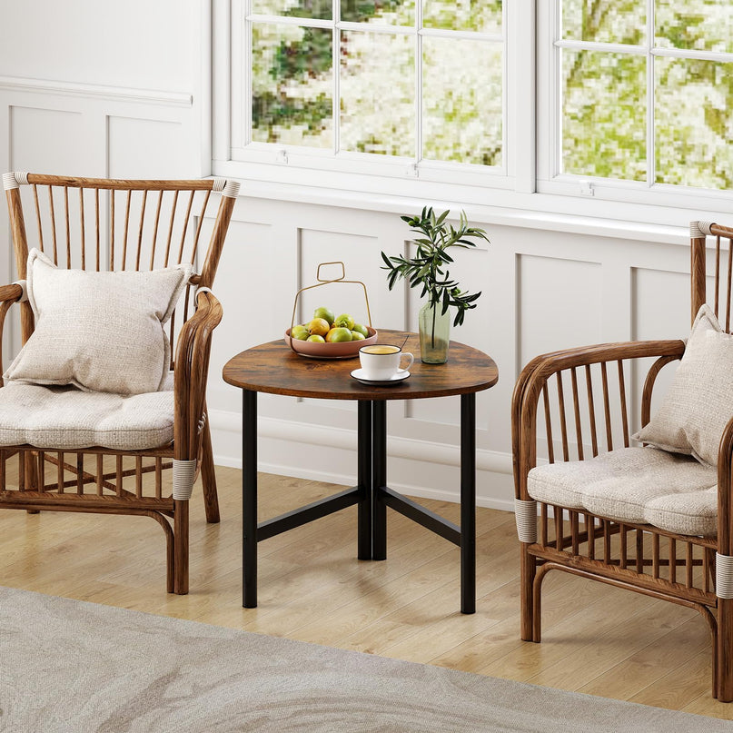 Giantex Triangle End Table | Small Coffee Table for Small Space Living Room