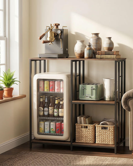 Giantex Kitchen Bakers Rack with Open Shelves