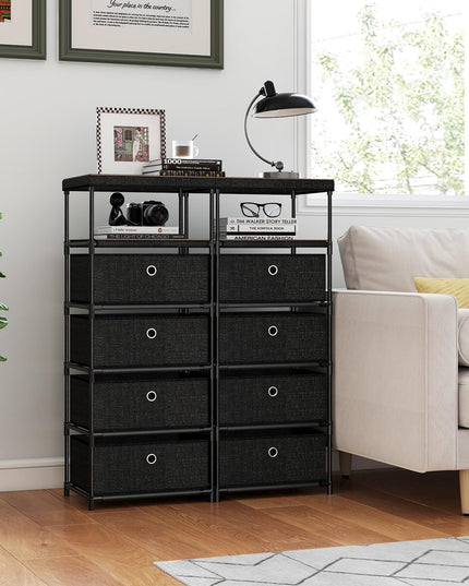 Giantex 4-Drawer Storage Cabinet Slim Storage Organizer