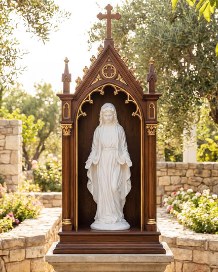 Giantex Virgin Mary Garden Statue 29.5" for Lawn