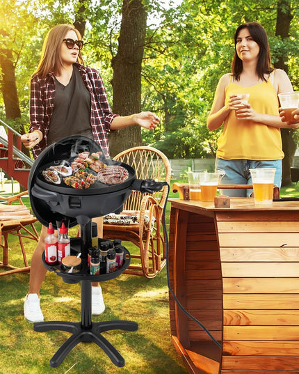 Giantex Electric Grill Outdoor, 1200W Electric BBQ Grills