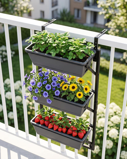 GIANTEX 3-Tier Hanging Planter Boxes (1/2)